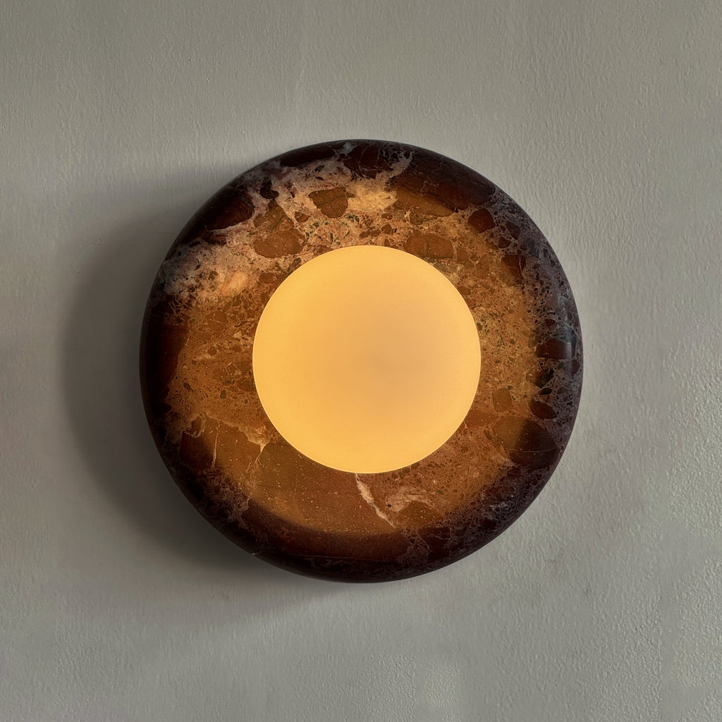 Marlowe Sconce - Rosso Levanto