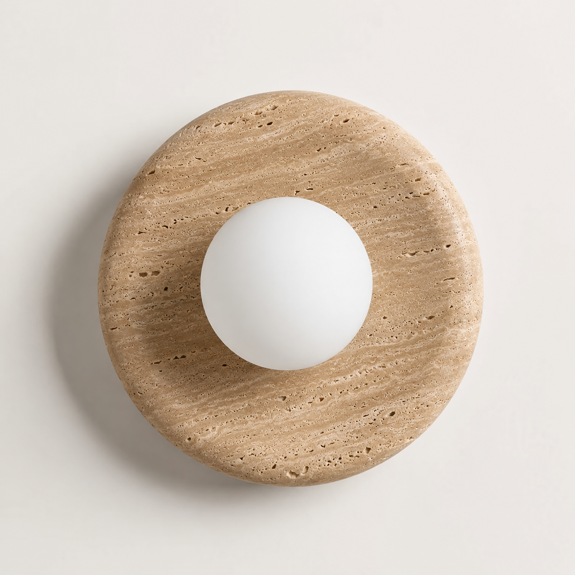 Marlowe Sconce - Travertine