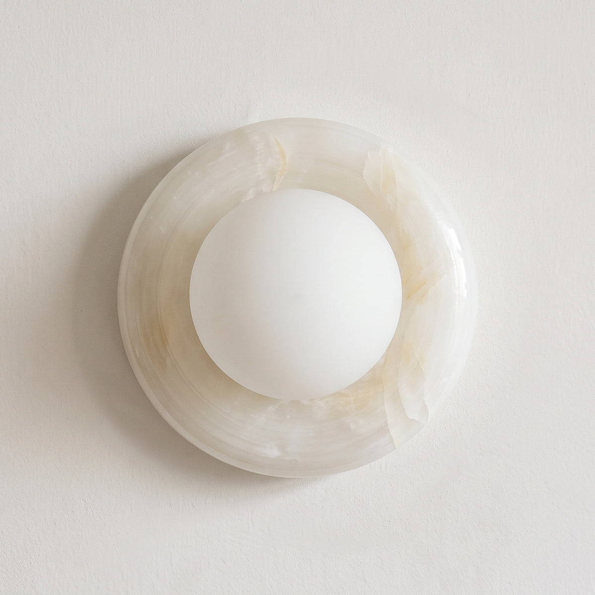 Marlowe Sconce - Milky Onyx
