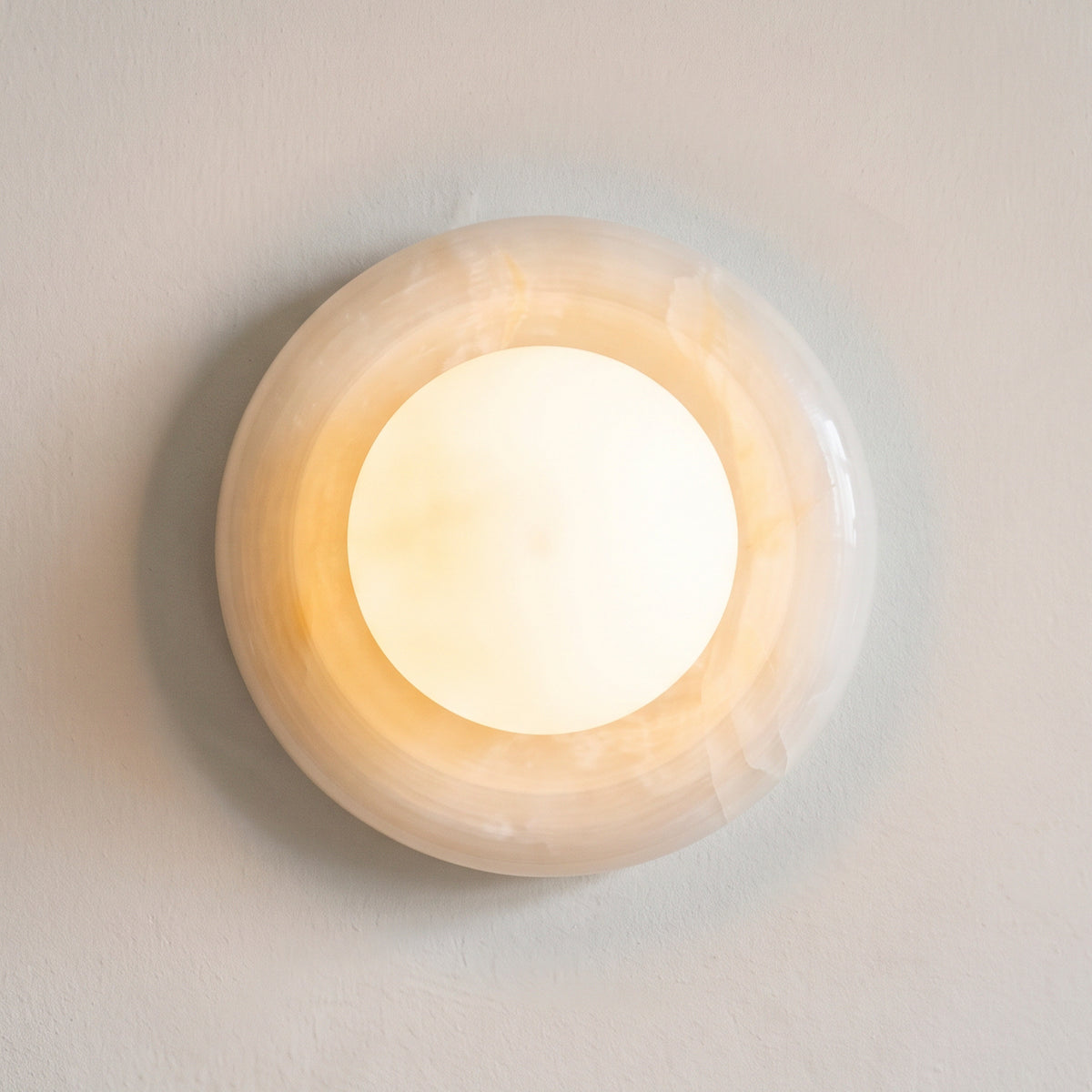 Marlowe Sconce - Milky Onyx