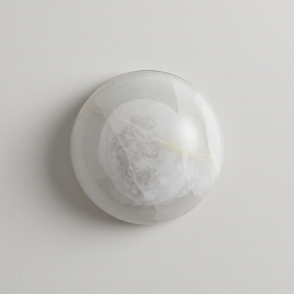 Halo Sconce – Milky Onyx