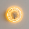 Halo Sconce – Milky Onyx