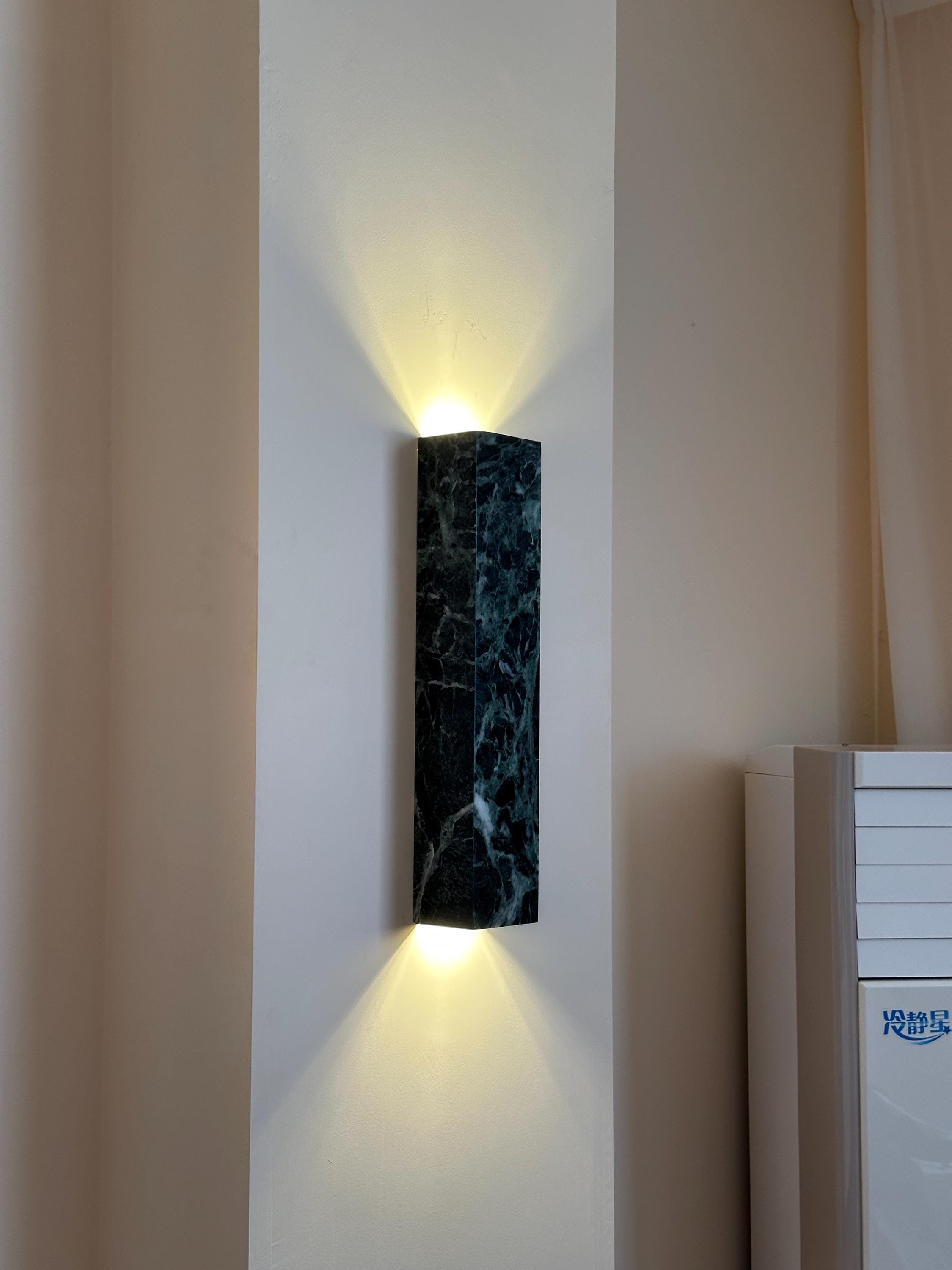 Verde Green Marble Sconce