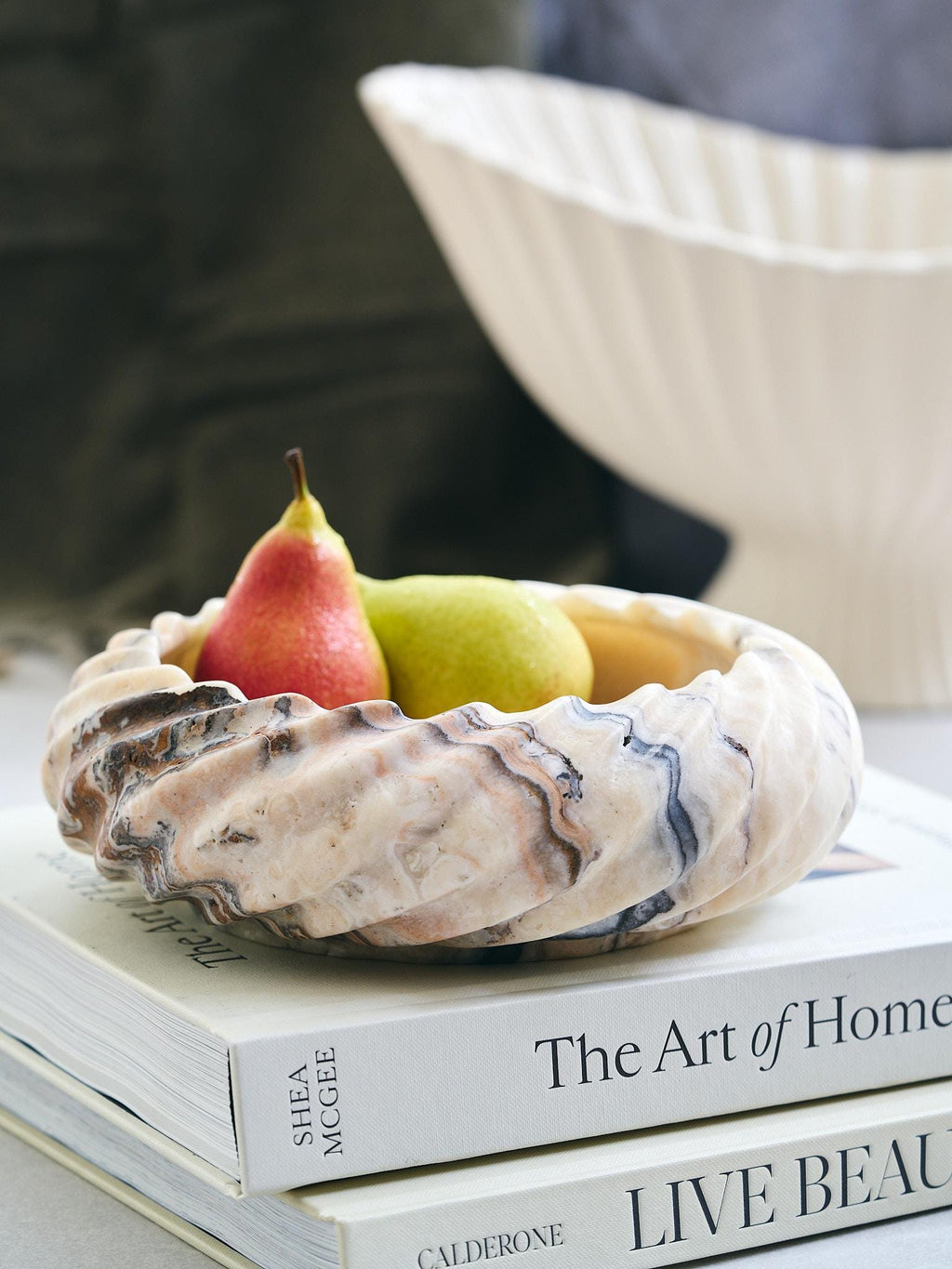 Unique Wave-Patterned Traonyx Bowl