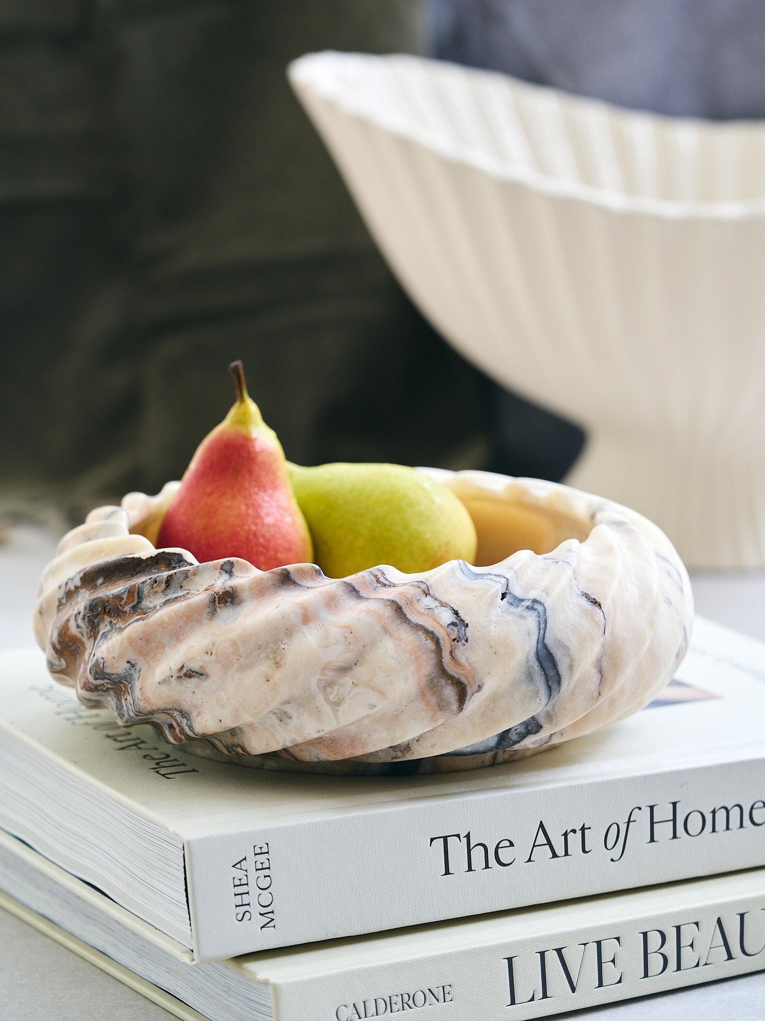 Unique Wave-Patterned Traonyx Bowl