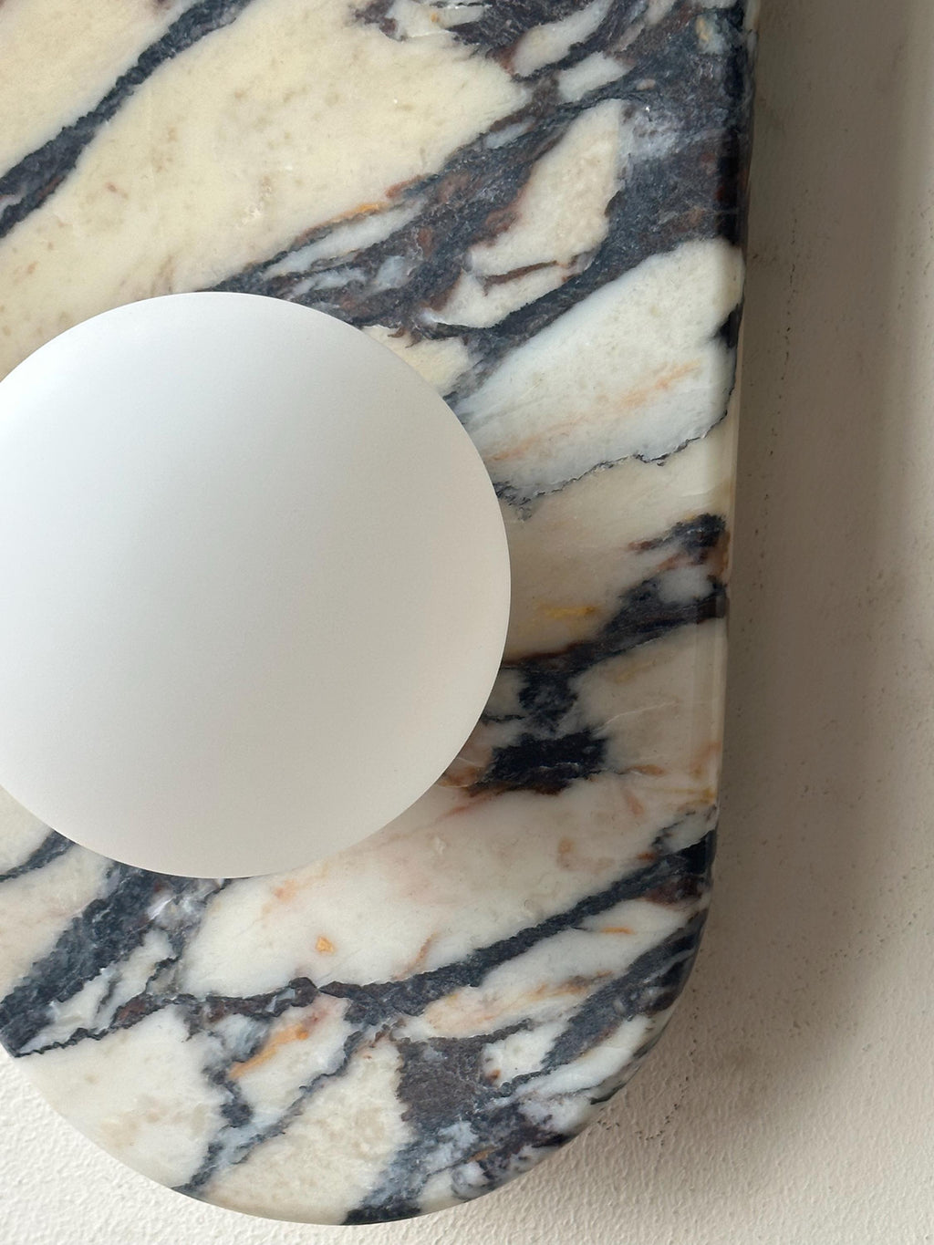 Opus Duo Sconce - Calacatta Viola