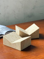 The Bookstand Bookstand - Travertine