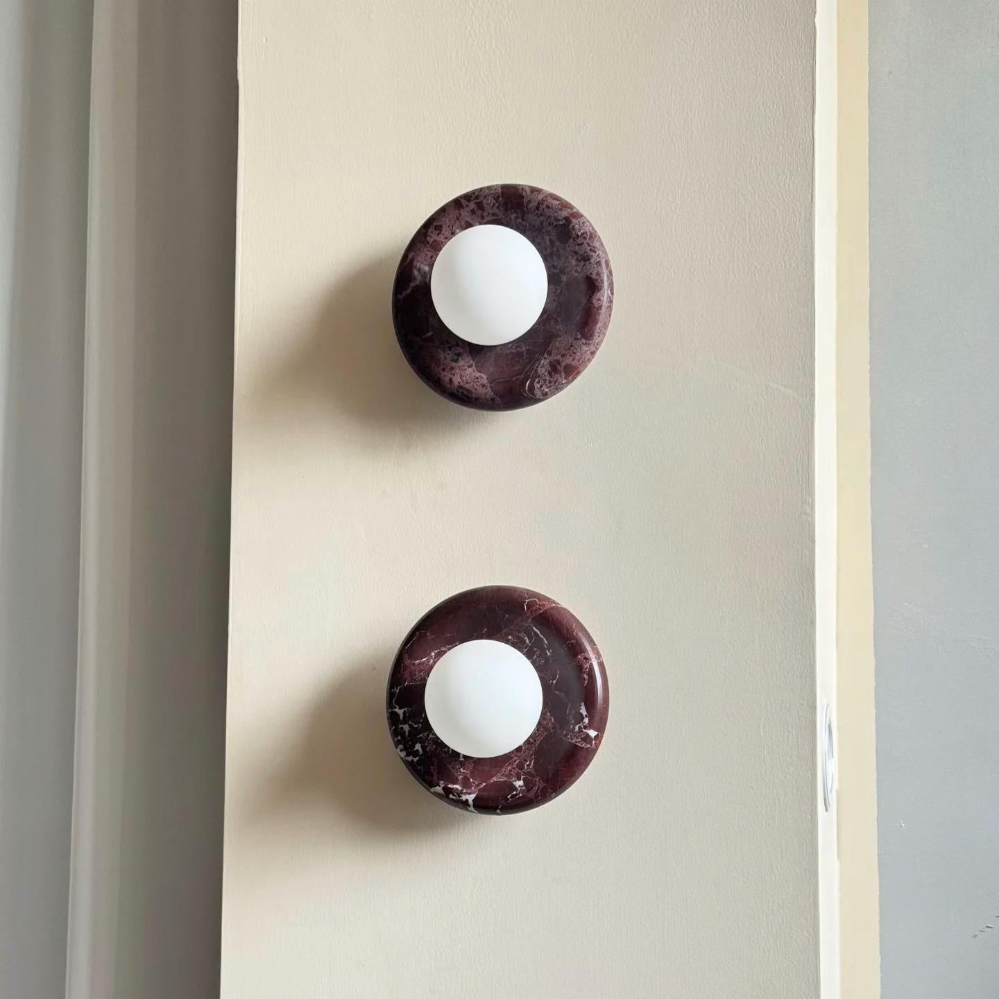 Marlowe Sconce - Rosso Levanto