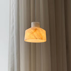 Autumn Glow Pendant - Alabaster