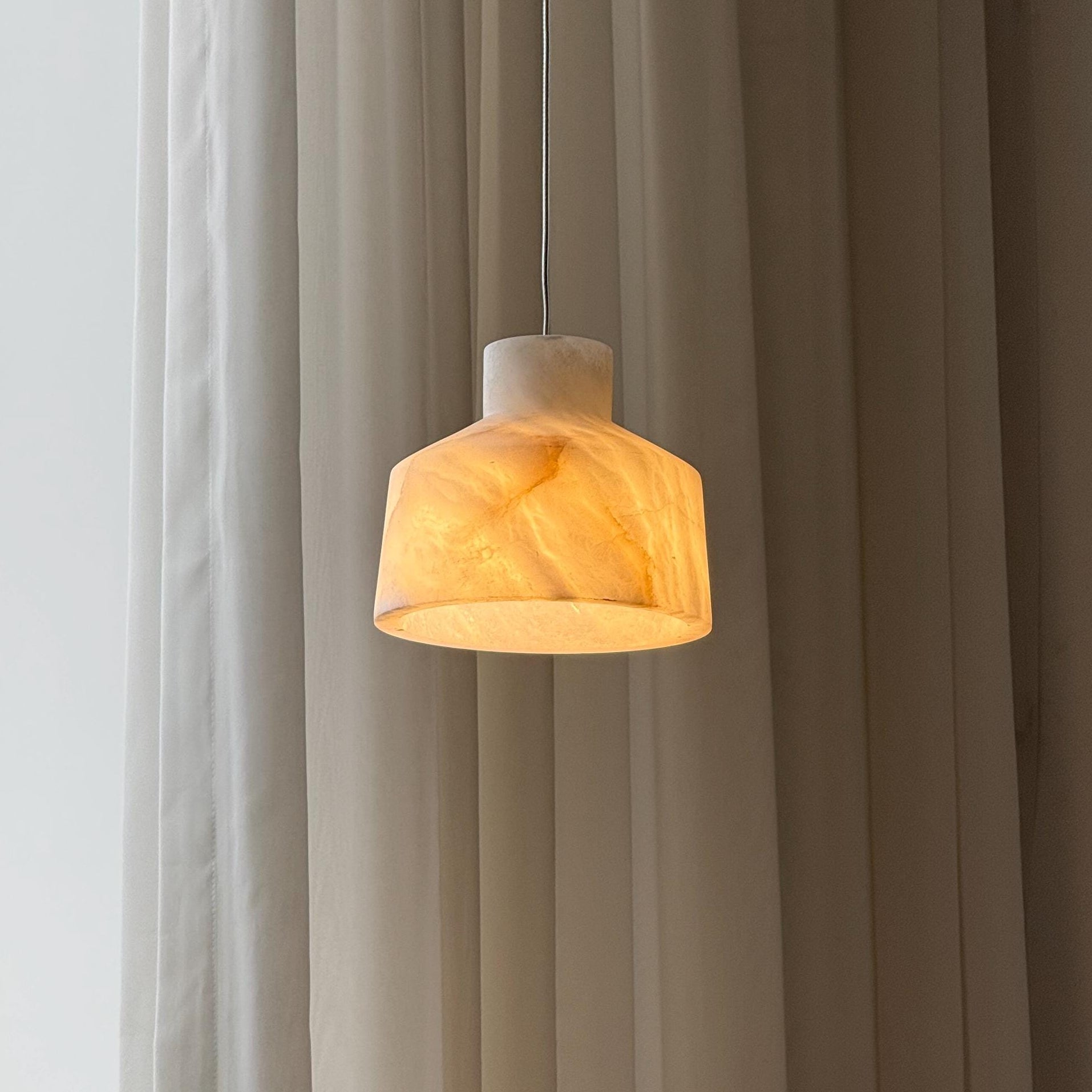 Autumn Glow Pendant - Alabaster