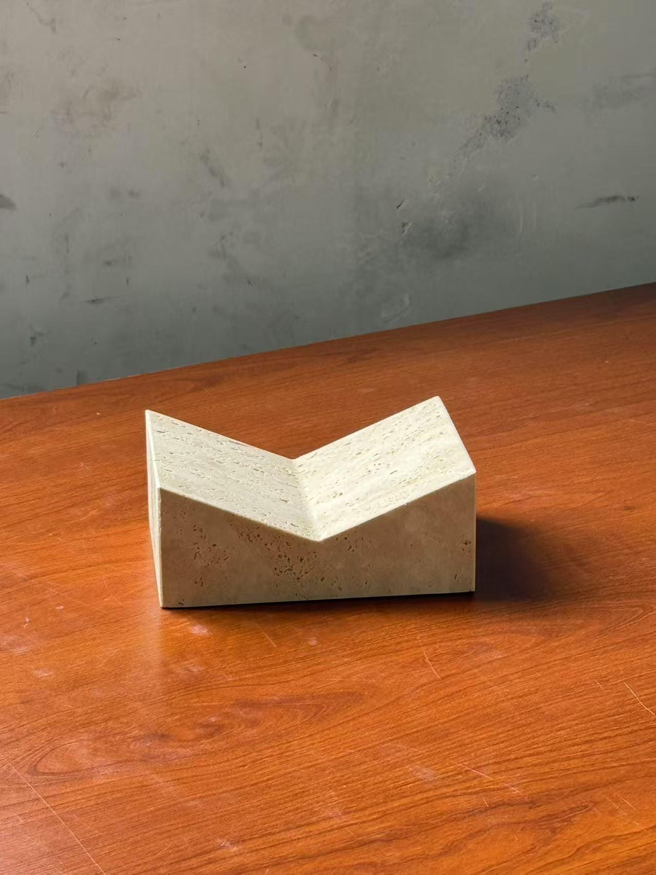 The Bookstand Bookstand - Travertine