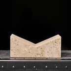 The Bookstand Bookstand - Travertine