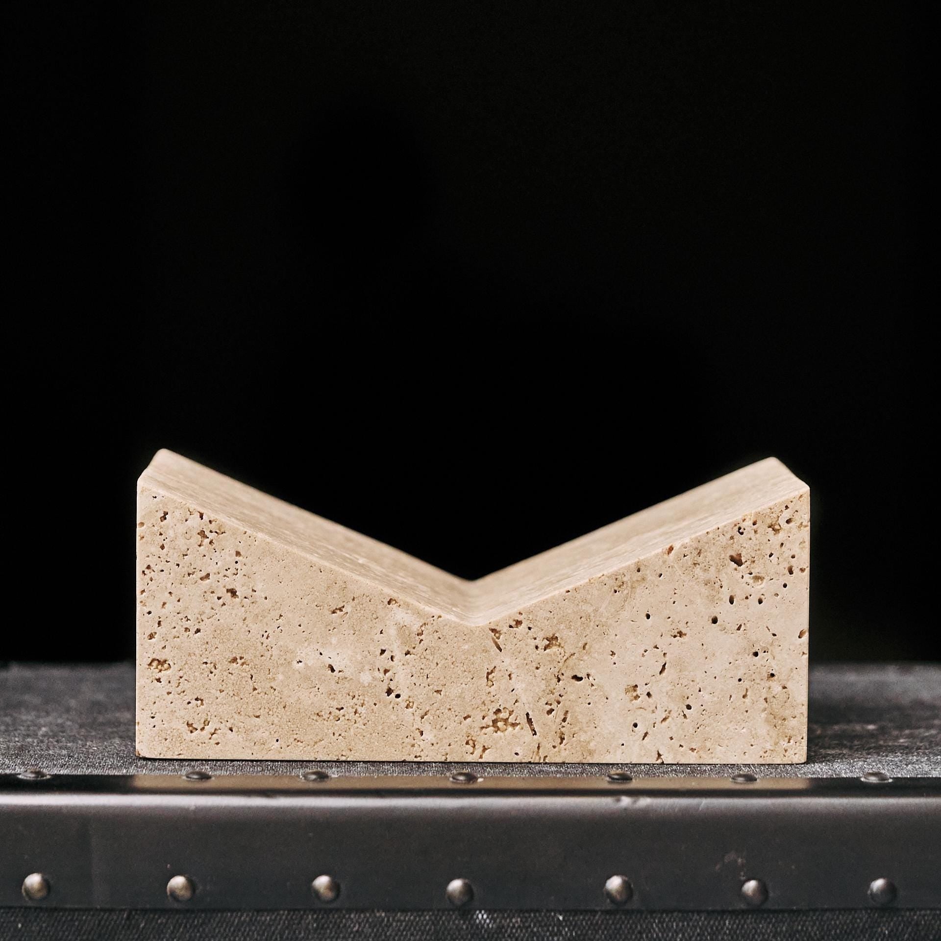 The Bookstand Bookstand - Travertine