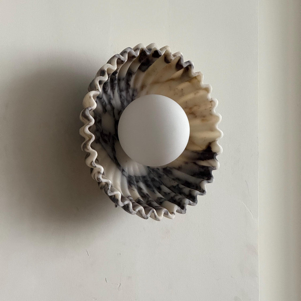 Echinus Sconce - Calacatta Viola