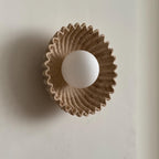 Echinus Sconce - Travertine