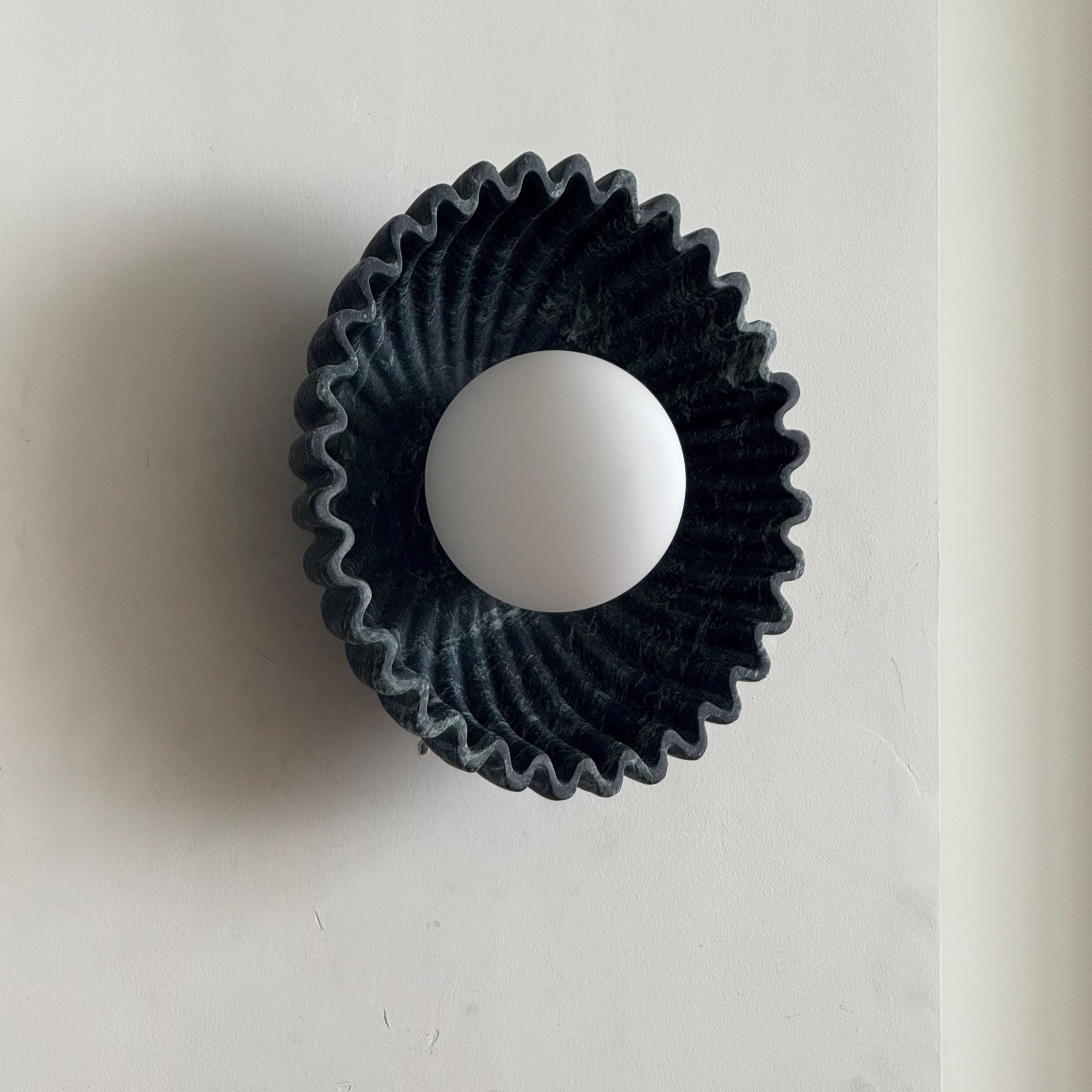 Echinus Sconce - Verde Green