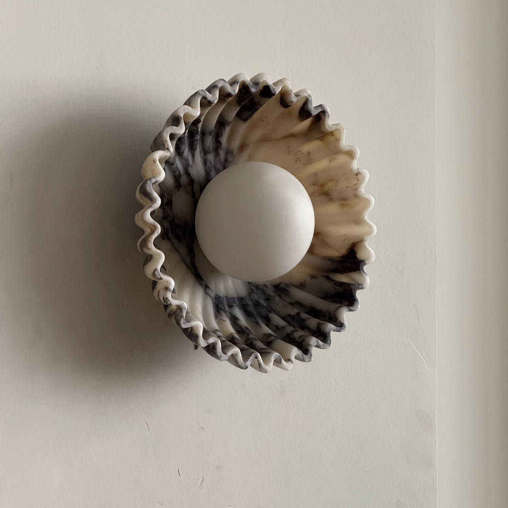 Echinus Sconce - Calacatta Viola