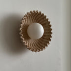 Echinus Sconce - Travertine