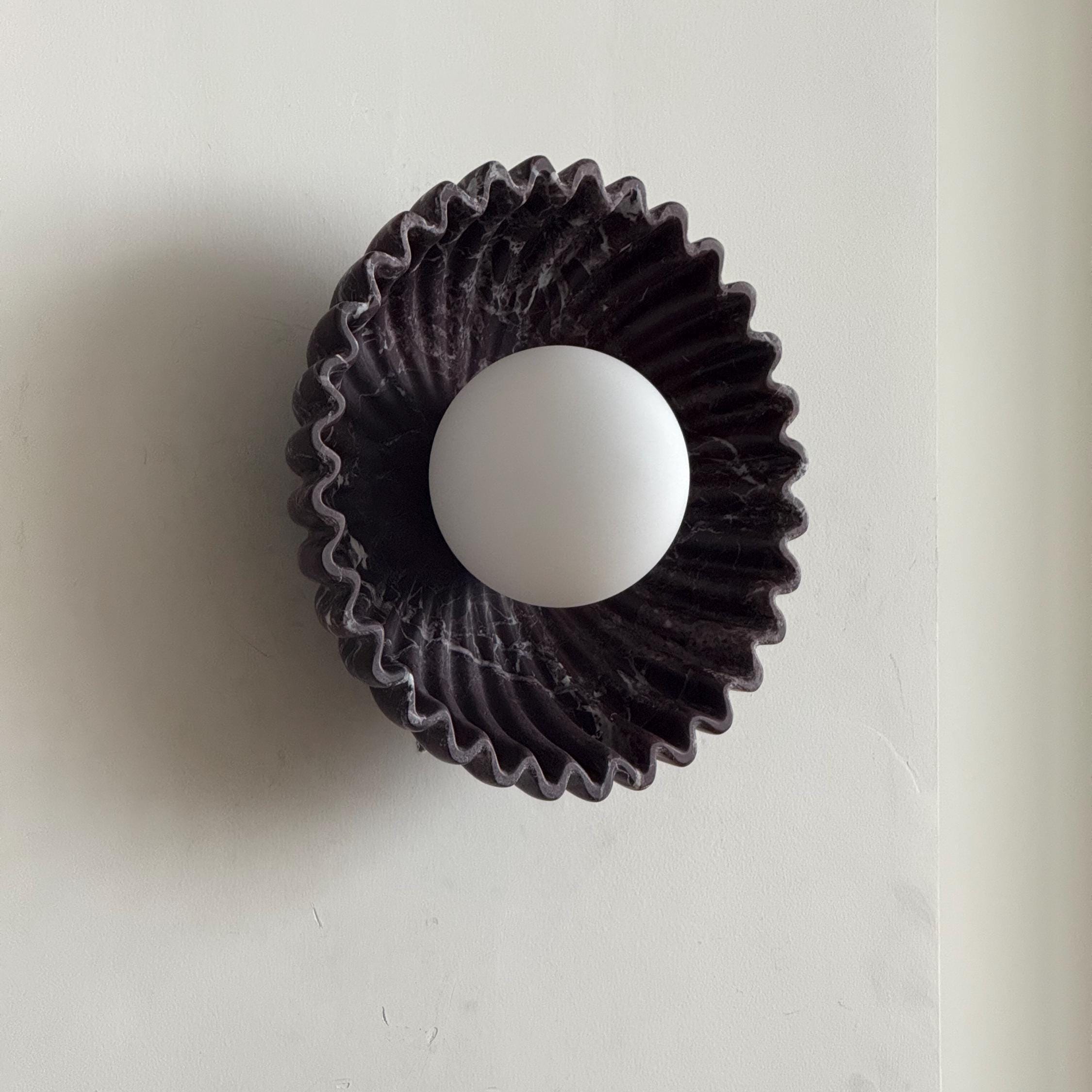 Echinus Sconce - Rosso Levanto