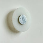 Luminous Alabaster - Lilac Medallion