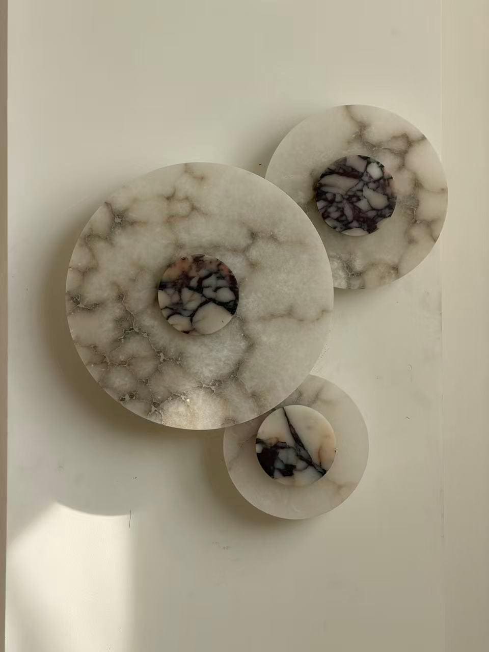 Luminous Alabaster Trio