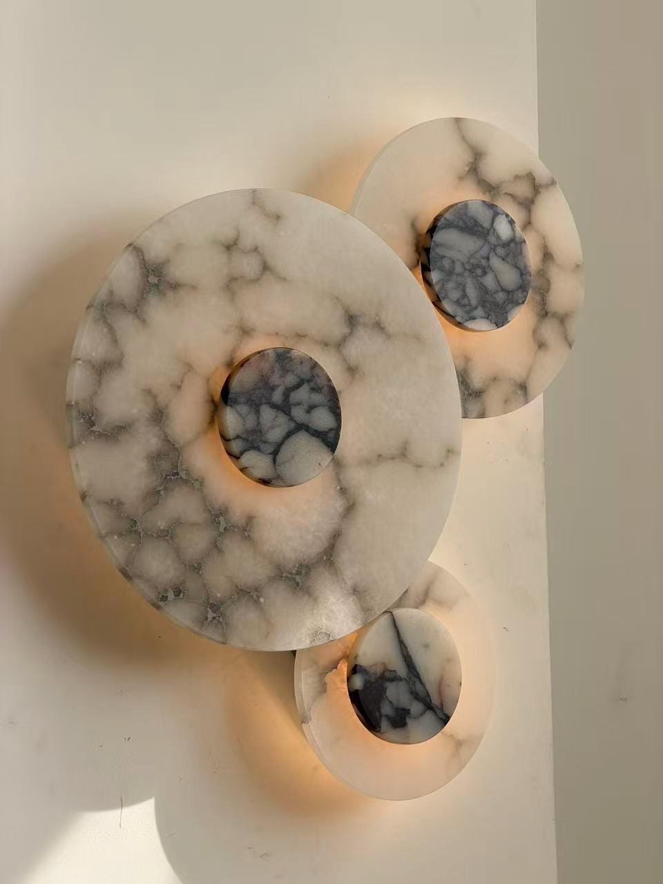Luminous Alabaster Trio