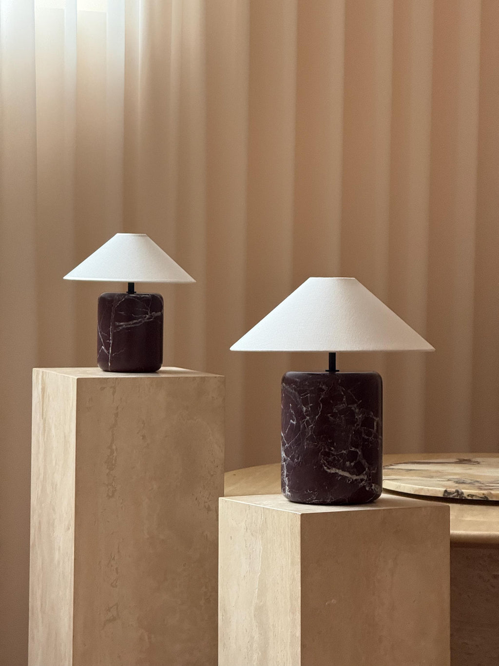Wabi-sabi - Rosso Levanto Table Lamp