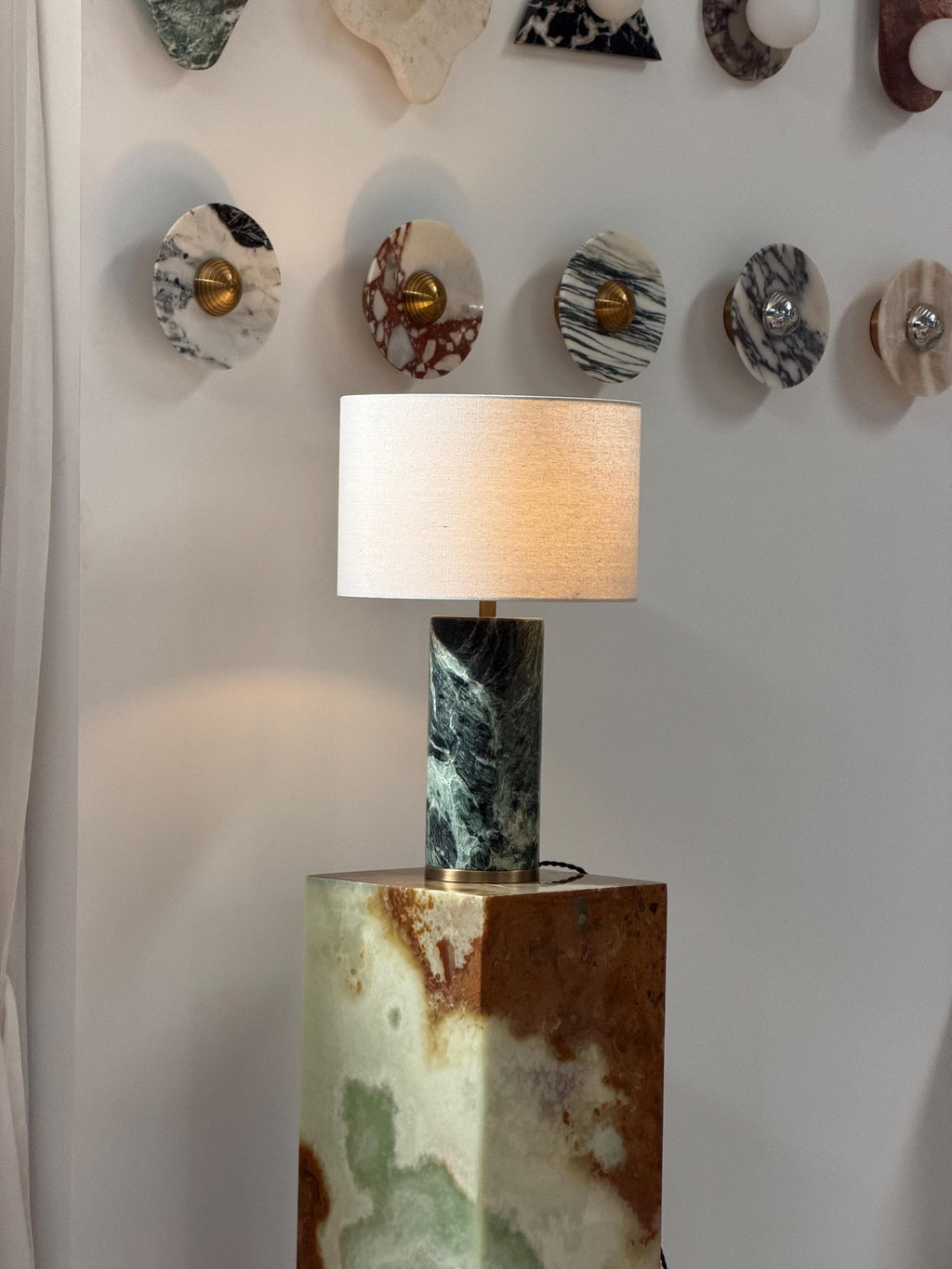 Colonna Table Lamp - Verde Green