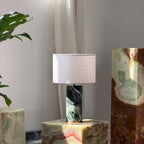 Colonna Table Lamp - Verde Green