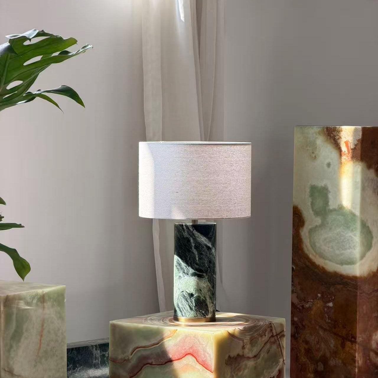 Colonna Table Lamp - Verde Green