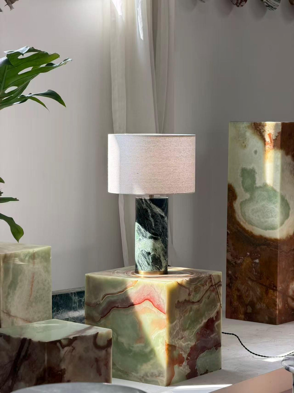 Colonna Table Lamp - Verde Green