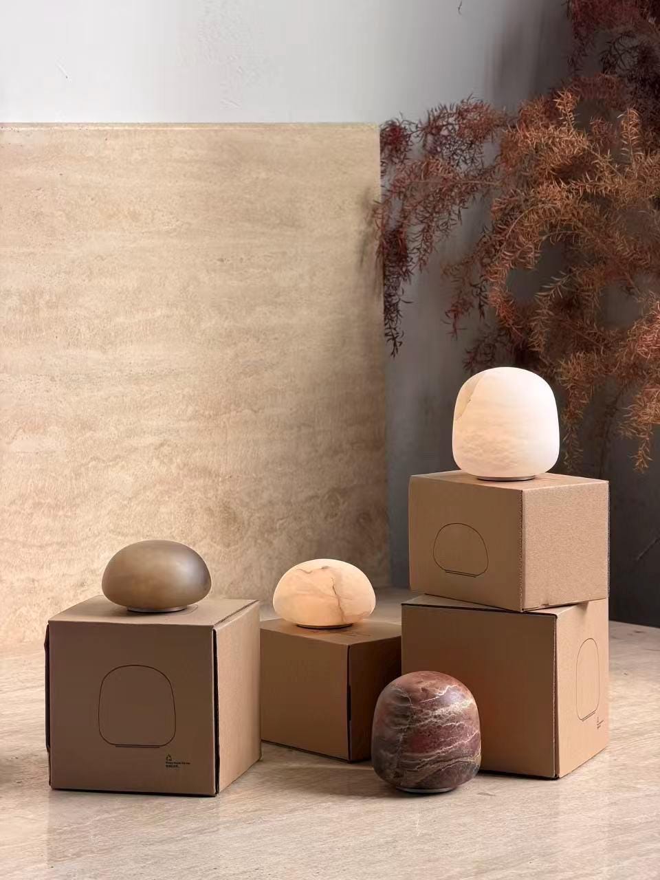 Vesta Mochi Portable Lamp - Alabaster