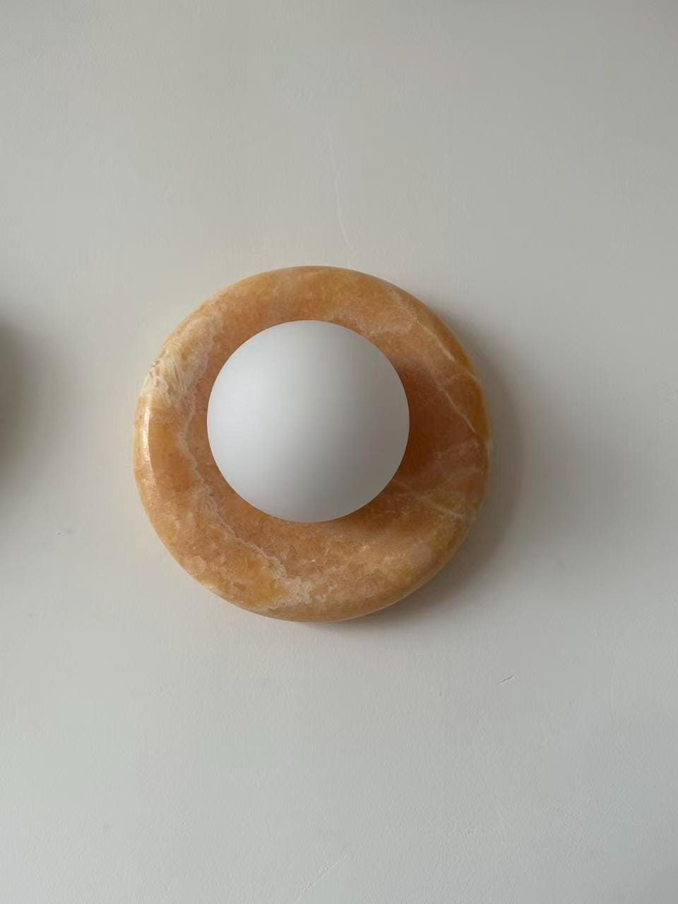 Marlowe Sconce - Yellow Onyx