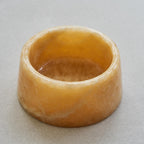 Luxury Yellow Onyx Pet Bowl