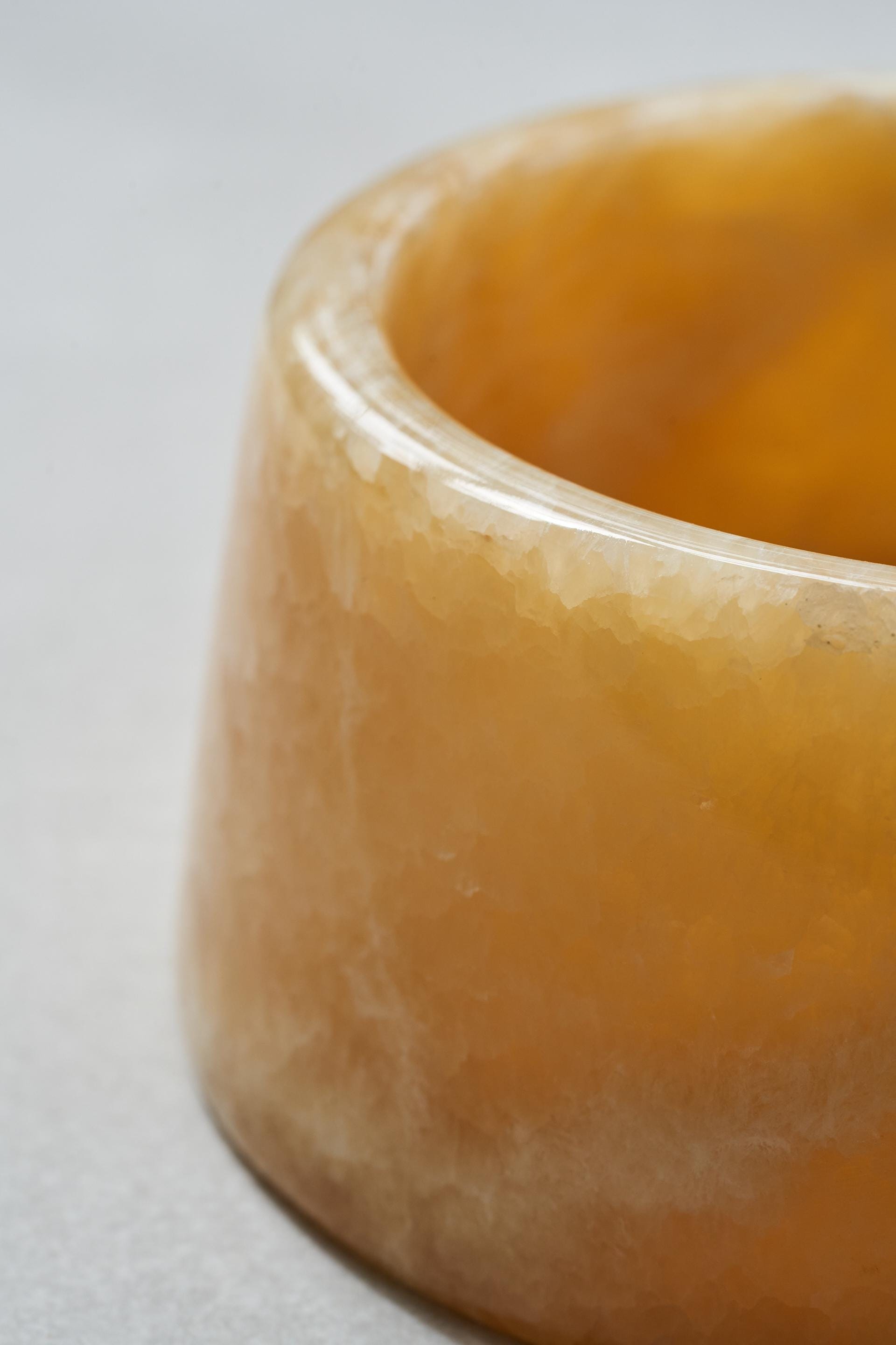 Luxury Yellow Onyx Pet Bowl