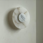 Luminous Alabaster - Lilac Medallion