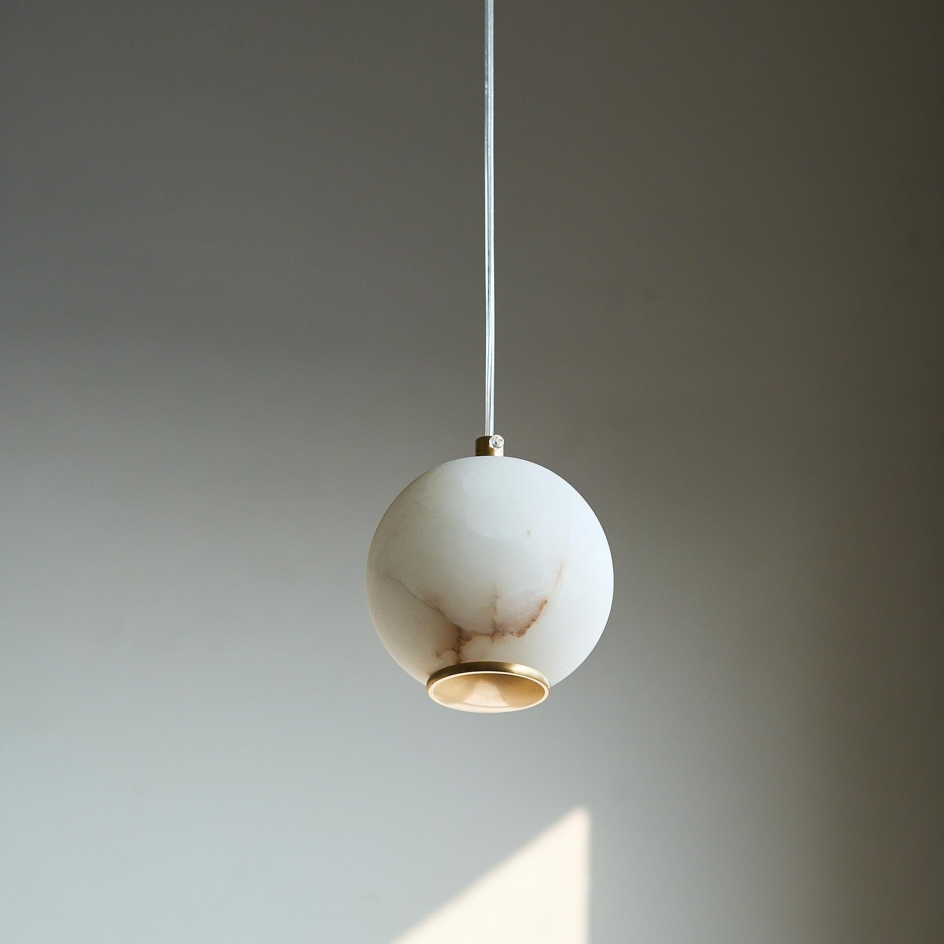 Ball Pendant - Alabaster