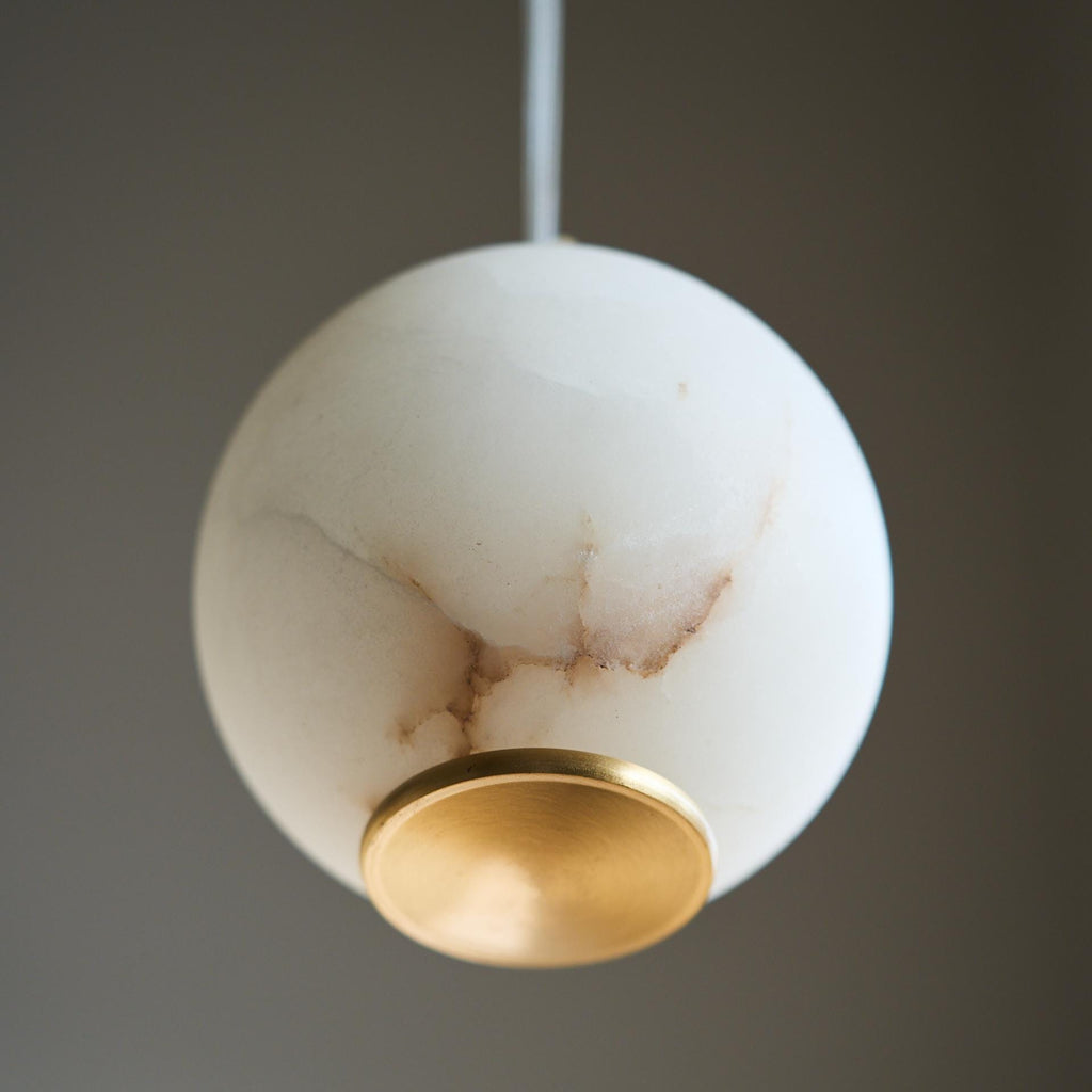 Ball Pendant - Alabaster