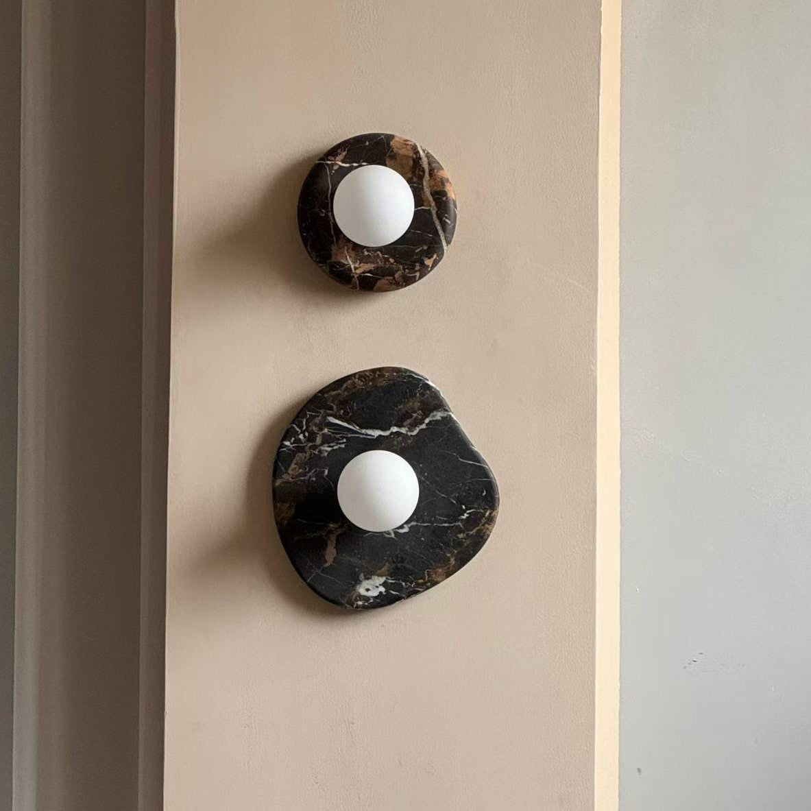 Marlowe Sconce - Nero Portoro