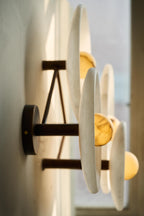 Aureole Trio Sconce - Alabaster