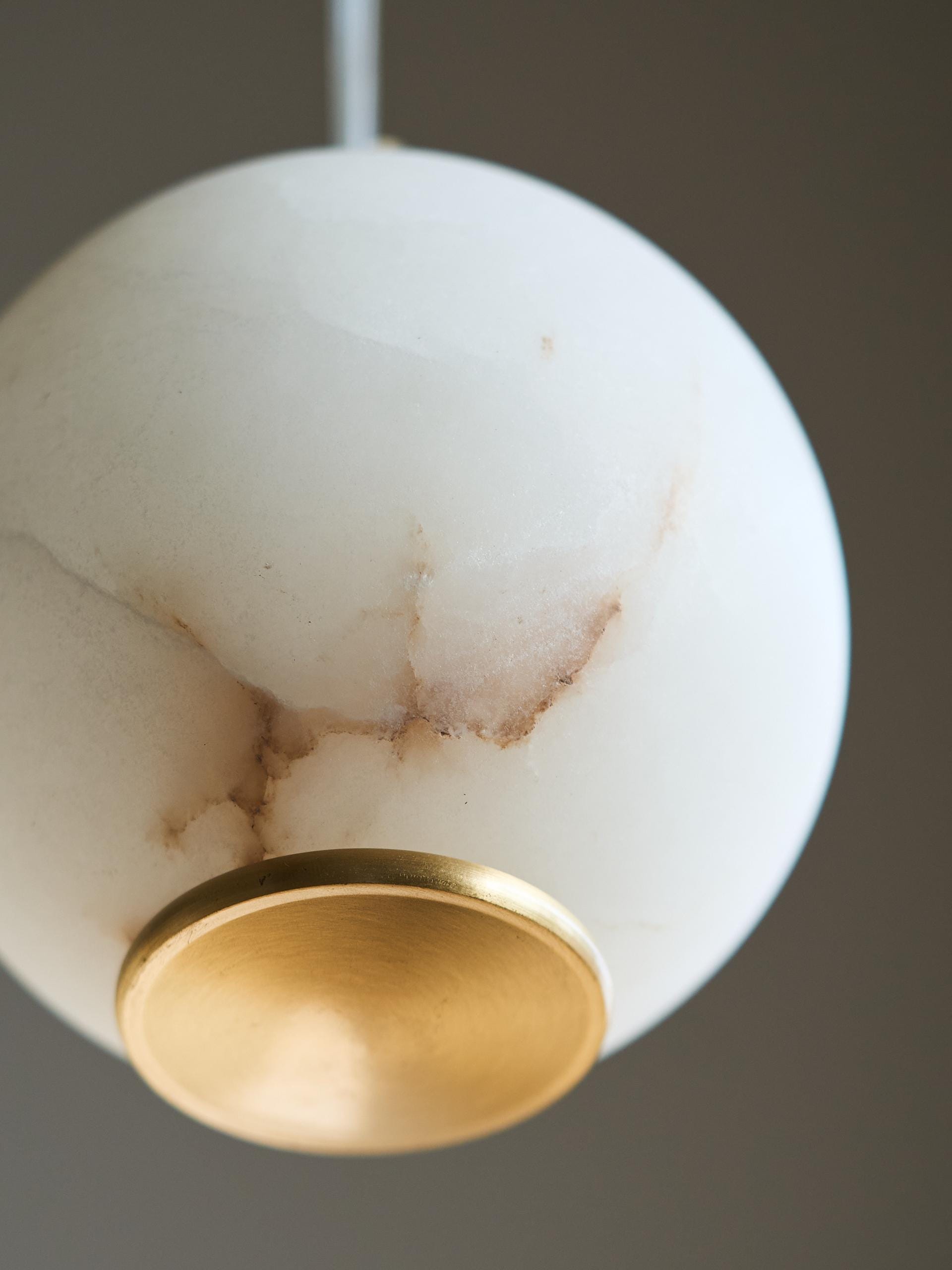 Ball Pendant - Alabaster