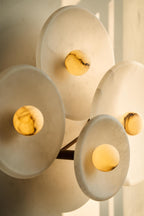 Aureole Trio Sconce - Alabaster