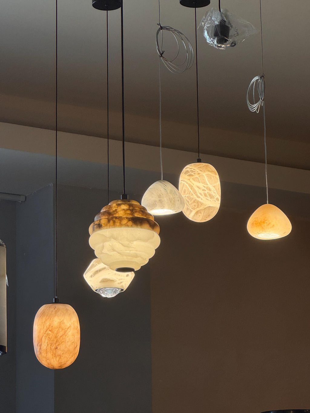 Pendant Alabaster- Multi Design to choose