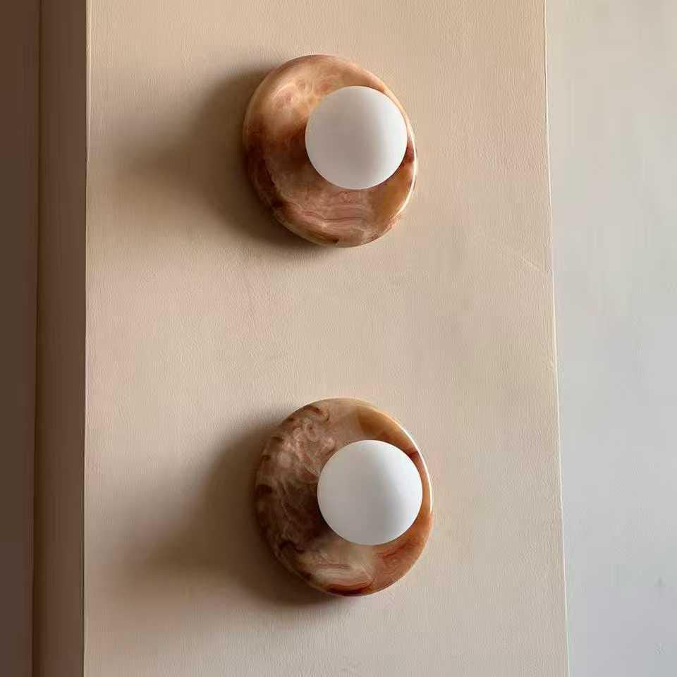 Marlowe Sconce - Rosewood Onyx