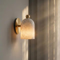 Eleanor Alabaster & Brass Sconce