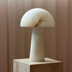 Mushroom Alabaster Table Lamp