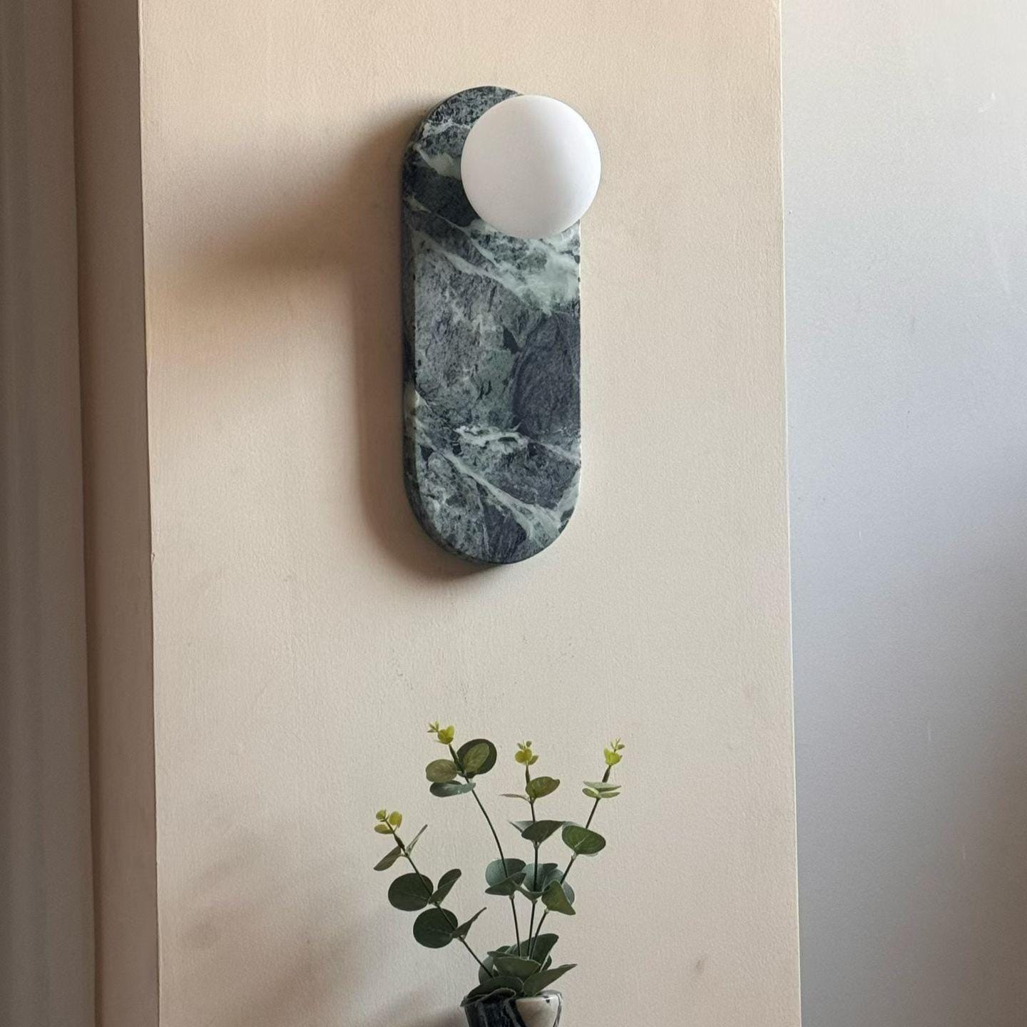 Marlowe Elong Sconce - Verde Green