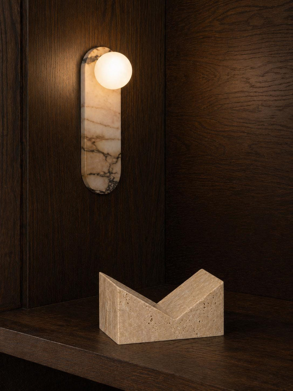 Modus Sconce - Calacatta Viola