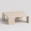 Monolith Coffee Table- Travertine