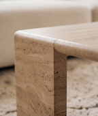 Monolith Coffee Table- Travertine